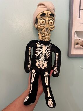 Official Jeff Dunham Achmed Skeleton Talking Toy Doll Figure 18" 2009